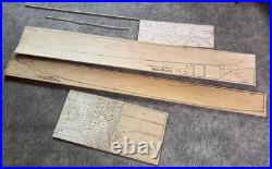 USS KEARSARGE Wood Ship MODEL KIT Sterling #D3 scale 1/8=9.1 open box