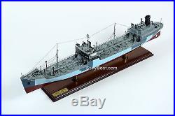 USS Mission Capistrano T2-SE Type Oiler Tanker Wooden Ship Model 32 Scale 1200