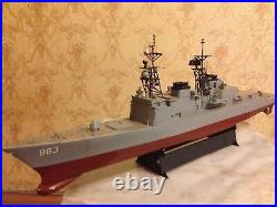 USS Spruance-class destroyer ship 1350 complete model
