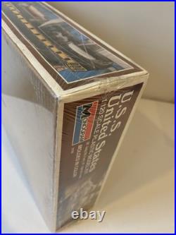 USS United States 1/120 Scale Unassembled Model Kit Monogram # 3706 New Sealed