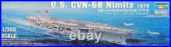 U. S Cvn-68 Nimitz 1975 Aircraft Carrier Trumpeter 1350 Plastic Model Ship Kit