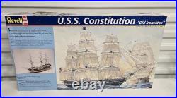 U. S. S Constitution Old Ironsides Revell 196 Ship Model OPEN BOX UNASSEMBLED