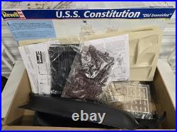 U. S. S Constitution Old Ironsides Revell 196 Ship Model OPEN BOX UNASSEMBLED