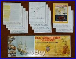U. S. S. Constitution Wooden Ship Model Kit 193 C. Mamoli