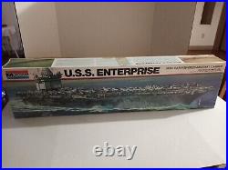 U. S. S. Enterprise Aircraft Carrier Model Kit by Monogram #3700 (1978)