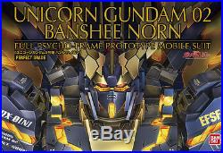 Unicorn Gundam Perfect Grade PG 1/60 RX-0 Banshee Norn Model Kit FREE Shipping
