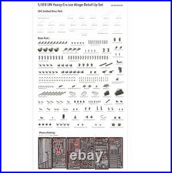 VERYFIRE BELBV350905DX 1/350 IJN Heavy Cruiser Atago (Deluxe Version) Model Kit