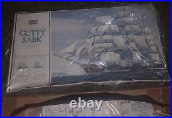VINTAGE 1974 Revell Cutty Sark H-399 Plastic Model Ship Unbuilt Kit 36 Length