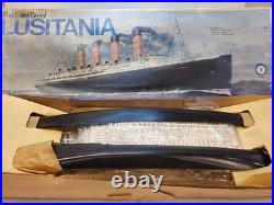 VINTAGE Entex Models The Late Great Lusitania 1350 Scale Model Kit READ&VIEW