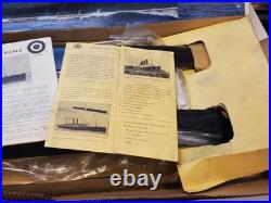 VINTAGE Entex Models The Late Great Lusitania 1350 Scale Model Kit READ&VIEW