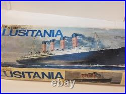 VINTAGE Entex Models The Late Great Lusitania 1350 Scale Model Kit READ&VIEW
