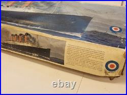 VINTAGE Entex Models The Late Great Lusitania 1350 Scale Model Kit READ&VIEW