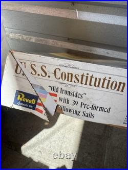 VINTAGE NOS Revell USS Constitution Old Ironsides Ship 196 Model H398 VINTAGE NOS Revell USS Constitution Old Ironsides Ship 196 Model H398