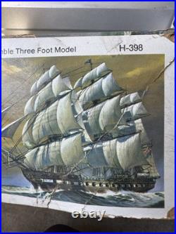 VINTAGE NOS Revell USS Constitution Old Ironsides Ship 196 Model H398 VINTAGE NOS Revell USS Constitution Old Ironsides Ship 196 Model H398