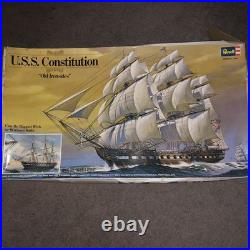 VINTAGE NOS Revell USS Constitution Old Ironsides Ship 196 Model H398 Unopened