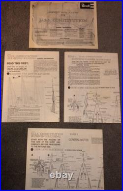 VINTAGE NOS Revell USS Constitution Old Ironsides Ship 196 Model H398 Unopened