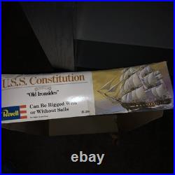 VINTAGE NOS Revell USS Constitution Old Ironsides Ship 196 Model H398 Unopened