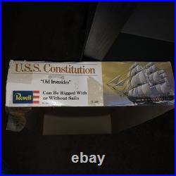 VINTAGE NOS Revell USS Constitution Old Ironsides Ship 196 Model H398 Unopened