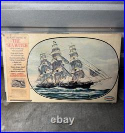 VINTAGE SEALED NEW Aurora Model Kit Ship 1966 1/118 The Sea Witch Clipper
