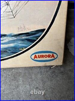 VINTAGE SEALED NEW Aurora Model Kit Ship 1966 1/118 The Sea Witch Clipper