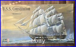 VTG 1969 Revell 196 U. S. S. Constitution Old Ironsides Ship Model Kit H-3981500