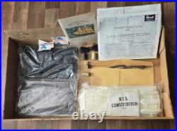 VTG 1969 Revell 196 U. S. S. Constitution Old Ironsides Ship Model Kit H-3981500