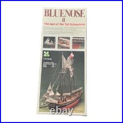VTG Artesania Latina Bluenose II 175 Wood Model Ship Kit 20500 Complete NOS