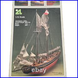 VTG Artesania Latina Bluenose II 175 Wood Model Ship Kit 20500 Complete NOS