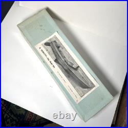 VTG R. Nicoletti Ship Crafters Half Hull Model Kit With Box & Instructions READ