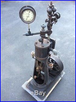 Vertical Steam Engine 37 New Judson Very Nice Can Ship