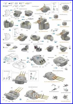 Very Fire 1/350 IJN Yamato Detail Up Set (BELBV350902UP)
