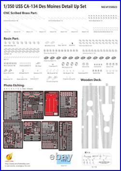Very Fire 1/350 USS Des Moines Detail Up Set (For VeryFire) (VF350023) Very Fire 1/350 USS Des Moines Detail Up Set (For VeryFire) (VF350023)