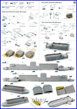 Very Fire 1/350 USS Des Moines Detail Up Set (For VeryFire) (VF350023) Very Fire 1/350 USS Des Moines Detail Up Set (For VeryFire) (VF350023)