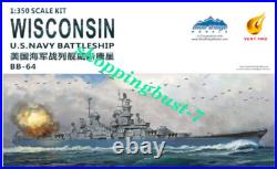 Very Fire VF350912 1/350 USS Navy Battleship BB-64 Wisconsin ship model kit 2019 Very Fire VF350912 1/350 USS Navy Battleship BB-64 Wisconsin ship model kit 2019