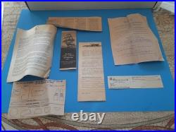 Vintage 1952 1/16 Marine Models USS Gearing WWII 24 Wood Ship Model Kit