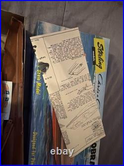 Vintage 1956 Sterling Models Chris Craft 21' Cobra Speed Boat Kit #B16-219 NOS Vintage 1956 Sterling Models Chris Craft 21' Cobra Speed Boat Kit #B16-219 NOS