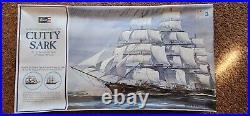 Vintage 1970'S Revell Cutty Sark Clipper Ship Model Kit H-399 1/96 Scale Sealed