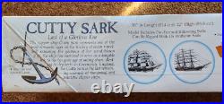 Vintage 1970'S Revell Cutty Sark Clipper Ship Model Kit H-399 1/96 Scale Sealed