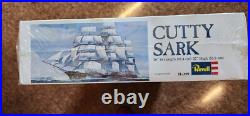 Vintage 1970'S Revell Cutty Sark Clipper Ship Model Kit H-399 1/96 Scale Sealed