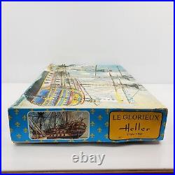 Vintage 1978 Heller Le Gloreiux Ship Boat Model Kit 913