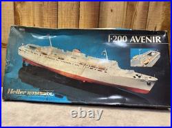 Vintage 1986 Heller Humbrol Avenir Ship Boat Model Kit 80625 HTF