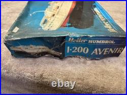 Vintage 1986 Heller Humbrol Avenir Ship Boat Model Kit 80625 HTF