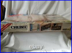 Vintage Aurora-Heller Chebec Sailing Ship Plastic Model Kit, 1/50 scale (NIB)