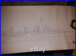 Vintage BlueJacket Ship Crafters FLETCHER CLASS DESTROYER USS KIDD DD 661
