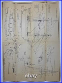 Vintage Blue Jacket Ship Crafters Liberty Ship Wooden Model Kit