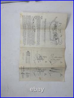 Vintage Blue Jacket Ship Crafters Liberty Ship Wooden Model Kit