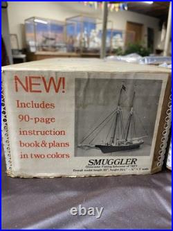 Vintage Bluejacket Ship Crafters Smuggler 1877 Gloucester Fishing Schooner