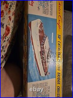 Vintage Chris Craft Sterling Models 50' Catalina Flying Bridge Cruiser Kit NIB