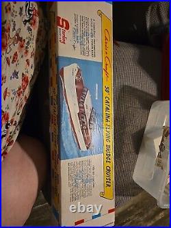 Vintage Chris Craft Sterling Models 50' Catalina Flying Bridge Cruiser Kit NIB