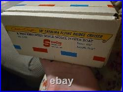 Vintage Chris Craft Sterling Models 50' Catalina Flying Bridge Cruiser Kit NIB